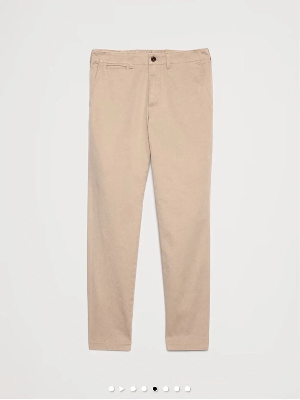 Banana Republic new SLIM LIVED-IN CHINO pants